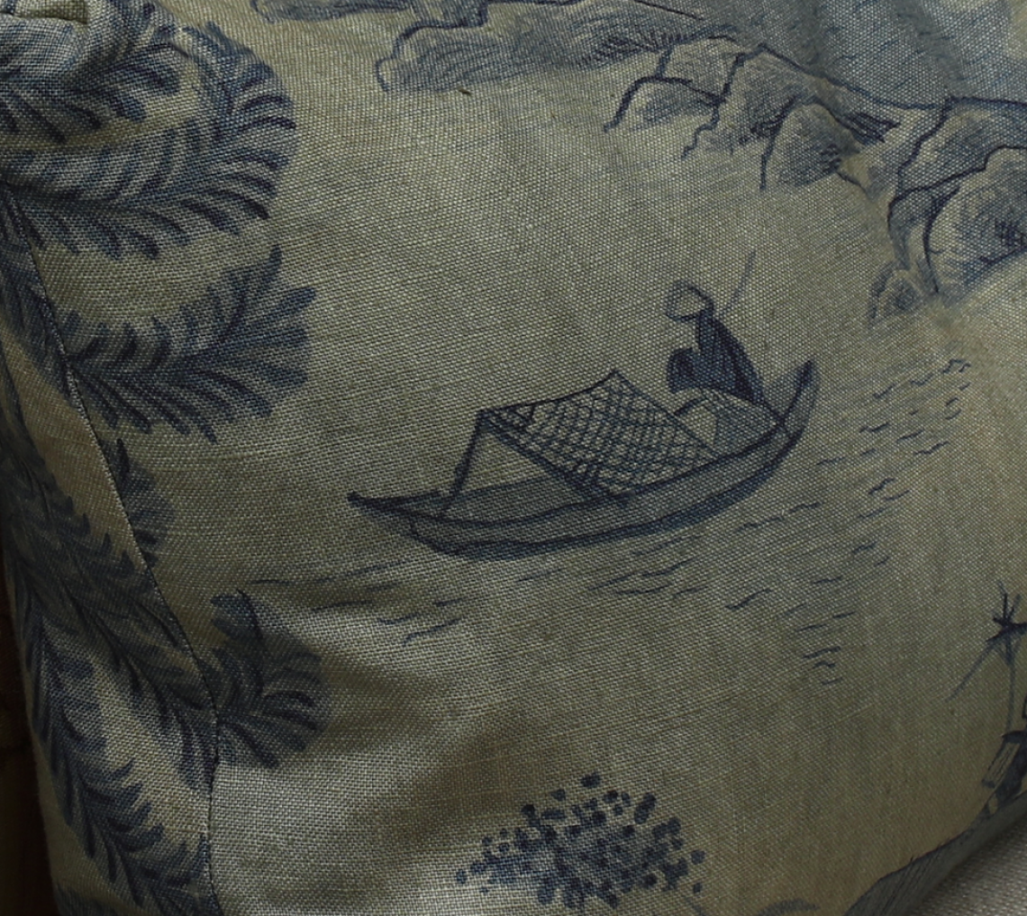 Vintage Fabric Cushions 